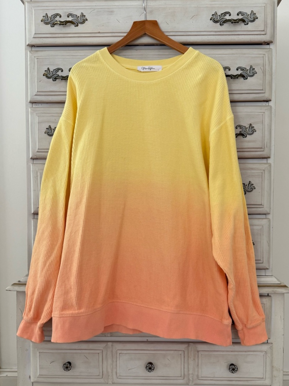 Sunset Corded Cotton Sweatshirt